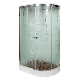 Душевая кабина Deto ЕМ1511 L с гидромассажем (гм.) 110х80х220 см