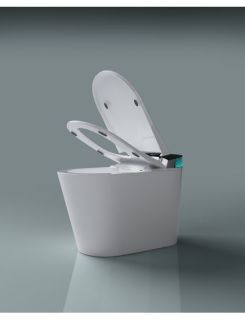 Электронный напольный унитаз-биде TIMO TЕ-741B белый