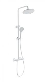 Душевая стойка Wonzon & Woghand INN 4 WW-B3047-A-MW с термостатом белый матовый