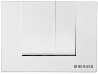 Кнопка смыва Berges Novum белый 040041