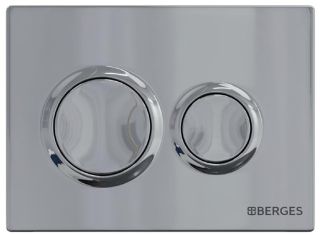 Инсталляция для унитаза Berges Novum 040263 с кнопкой O3 хром глянец
