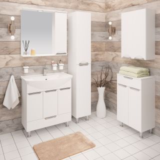 Тумба под раковину Runo  (под умывальник Стиль 75) Барселона 75 (00000001032)