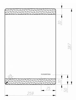 Кухонная мойка Florentina Россана 780 бежевый