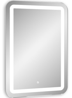 Зеркало с подсветкой Continent Lucia ЗЛП52 с сенсорным выключателем 55см