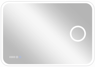 Зеркало с подсветкой Continent Bliss ЗЛП429 с увеличительной линзой 80см