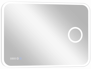 Зеркало с подсветкой Continent Bliss ЗЛП429 с увеличительной линзой 80см