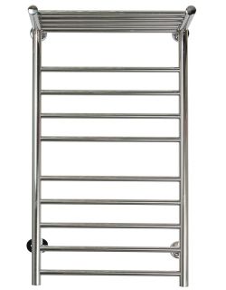 Полотенцесушитель электрический Domoterm Аврора DMT 109-Т5 П10 50x90 EK L с полкой хром