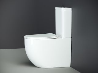 Напольный унитаз Ceramica Nova Mia CN1801 безободковый белый