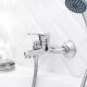 Смеситель для ванны с душем РМС SL86-009 хром