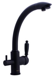 Смеситель для кухни Swedbe Selene Plus 8045 с каналом для подключения фильтра чёрный