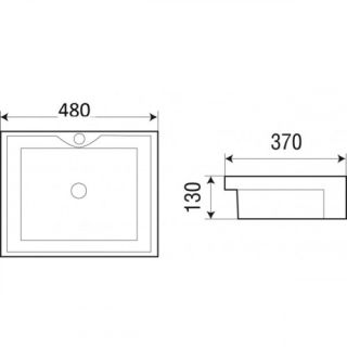 Раковина подвесная WW SK Арт. DEILBACH 4014 10000003887