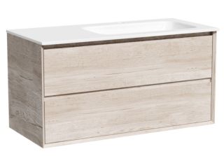 Подвесная тумба под раковину Sancos Marmi 2.0 MR2.0100REG правая 99см дуб галифакс натуральный