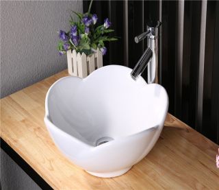 Раковина-чаша CeramaLux 9078 белая 39 см