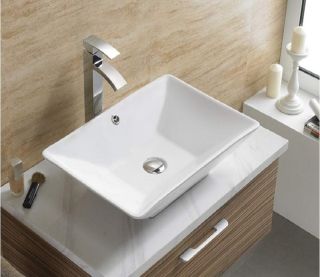 Раковина-чаша CeramaLux 9212 белая 55 см