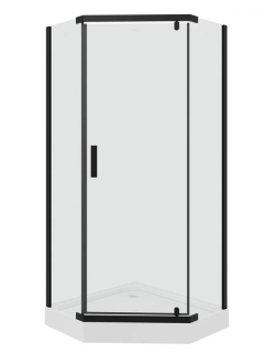 Душевой уголок Parly ZPE911FB 90x90см с поддоном
