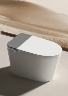 Унитаз напольный Ceruttispa Ester Smart CT10617 с дистанционным управлением белый