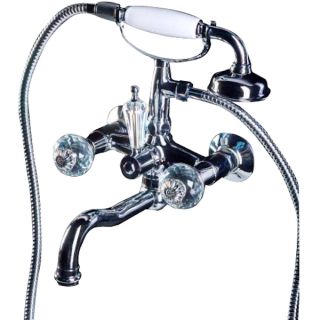 Смеситель для ванны Boheme Flora хром 273-FL