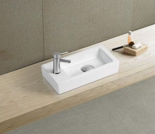 Раковина-чаша CeramaLux 9272R белая 36.5 см