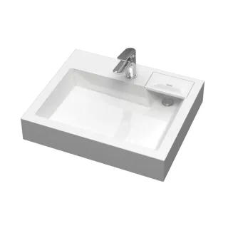 Раковина Reflexion Tetra RF6050TE белая 60x50