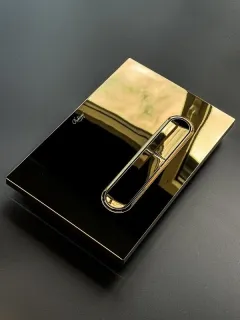 Кнопка смыва Boheme 667-G механическая золото