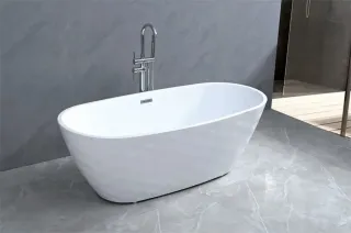 Ванна акриловая Ceruttispa TONIA170 CT11230 170x75 см отдельностоящая