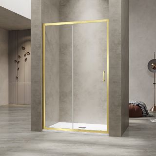 Душевая дверь RGW PA-114Gb 030811416-16 160 см брашированное золото