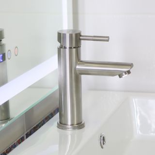 Смеситель для раковины Melana Tondo MELANA-610101 сатин