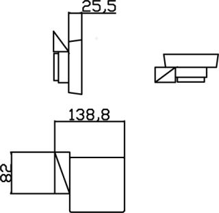 Мыльница Boheme New Venturo чёрный/хром 10313-CR-B