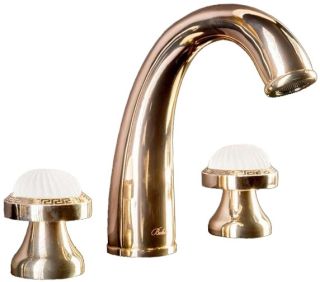 Смеситель для раковины Boheme Satine золото 297-ST