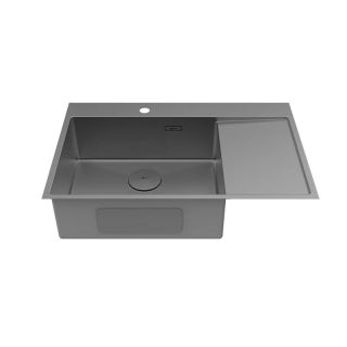 Кухонная мойка Lemark Kezadra 780L 9936151 графит