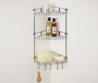 Wasserkraft K-1233 Полка металлическая тройная угловая