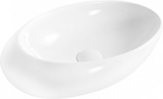 Раковина накладная BelBagno 57см белая BB1396