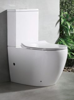 Унитаз CeramaLux NS-2176 с бачком и сиденьем Микролифт