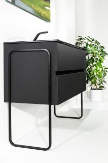 Тумба под раковину Armadi Art Vallessi 120см антрацит матовый 837-120-A matt