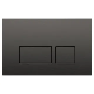 Кнопка смыва Boheme 664-GM оружейная сталь