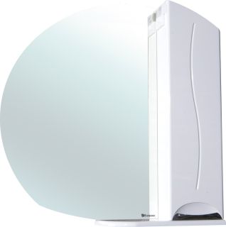 Зеркало-шкаф с подсветкой Bellezza Глория 85см правый белый 4619514001012