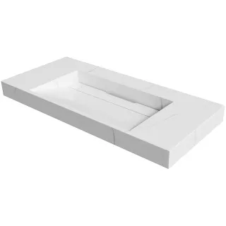 Раковина Armadi Art Flat 859-100-CLCT 100 см calacatta