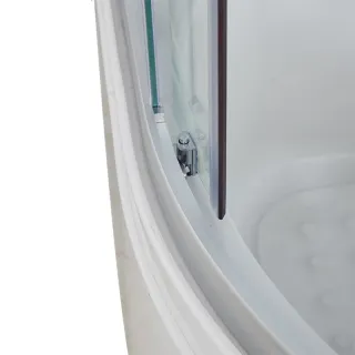 Душевая кабина Timo Imwei XDS-90SC 90x90 см с поддоном профиль серебристый стекло прозрачное