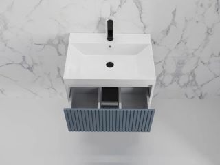 Тумба под раковину Style Line Стокгольм 60 ЛС-00002306 графит софт