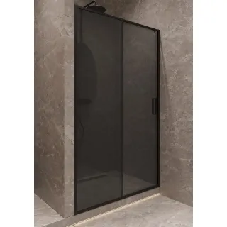 Душевая дверь в нишу Timo T03 120 см чёрный