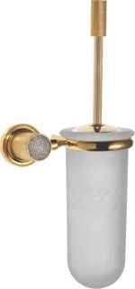Щётка для туалета Boheme Royal Crystal золото 10933-G