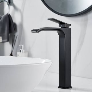 Смеситель для раковины Shevanik S4011H чёрный