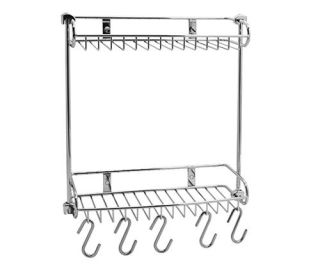 Wasserkraft K-1422 Полка металлическая двойная прямая