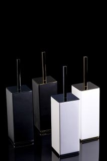 Щётка для туалета Boheme белый/хром 10949-W-CR