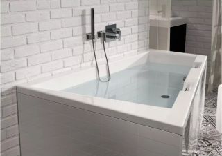 Акриловая ванна Riho Doppio B033001005 R 180x130см белый