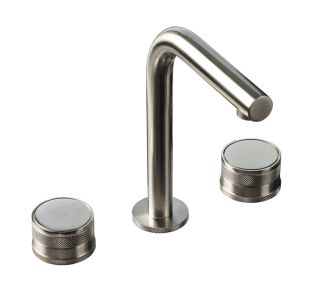 Встраиваемый смеситель для раковины Boheme Prestige 152-NB-PR брашированный никель