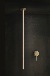 Встраиваемый смеситель для раковины Gessi Flessa 54019.727 брашированная латунь