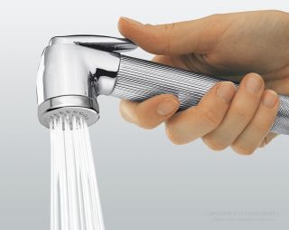 Гигиенический душ Bossini Nikita Mixer Set E37008.043 золото матовое