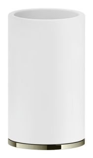 Стакан Gessi 316 58531.720 белый/никель