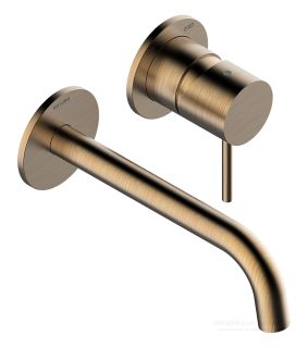 Встраиваемый смеситель для раковины Bossini Teo Z00730.022 античная бронза